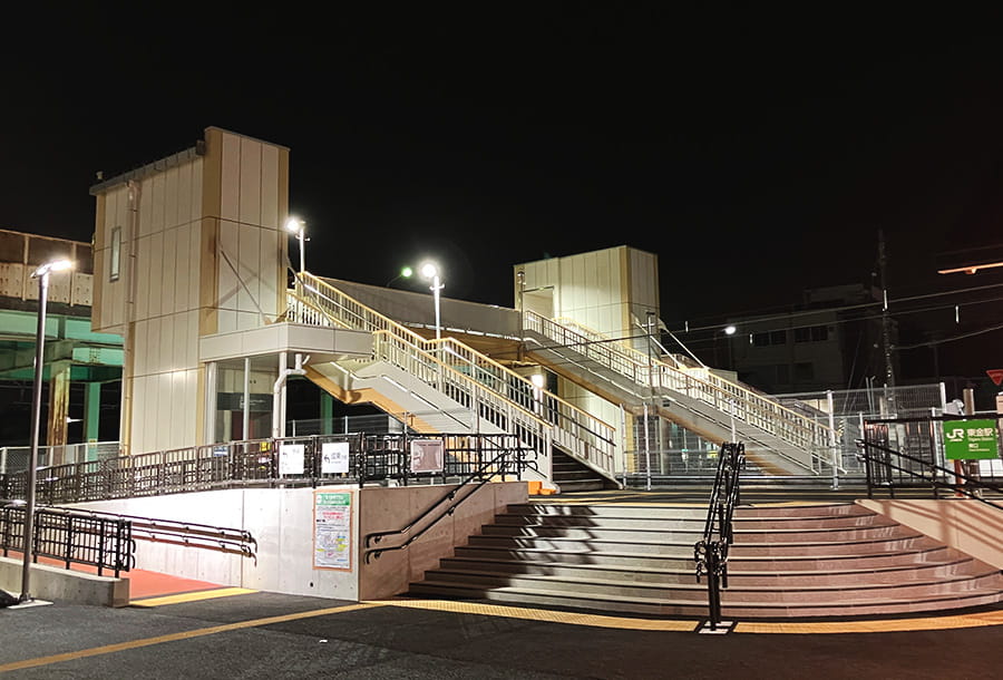 東金駅構内通路新設他工事のサムネイル画像です
