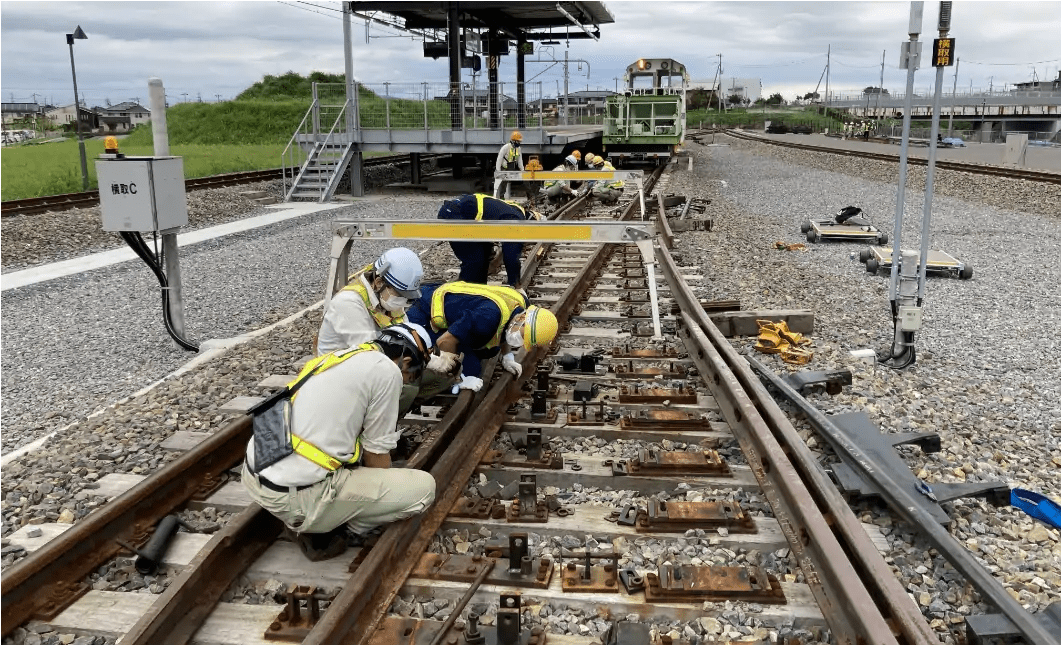 実習線の画像です