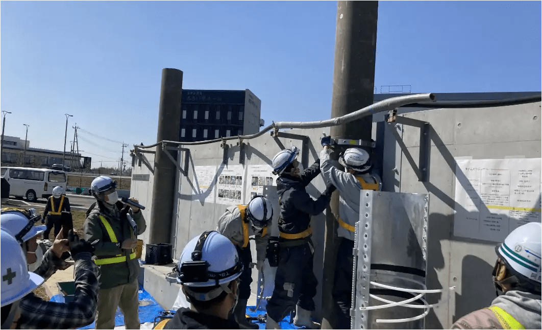 屋外実習用構造物の画像です