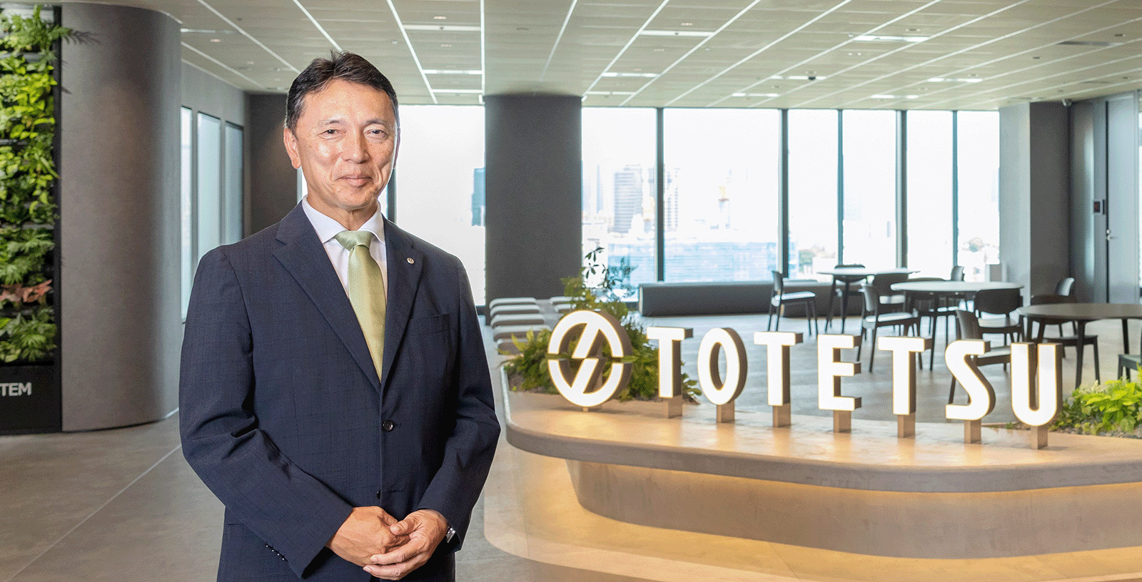 代表取締役社長 伊勢勝巳の写真です