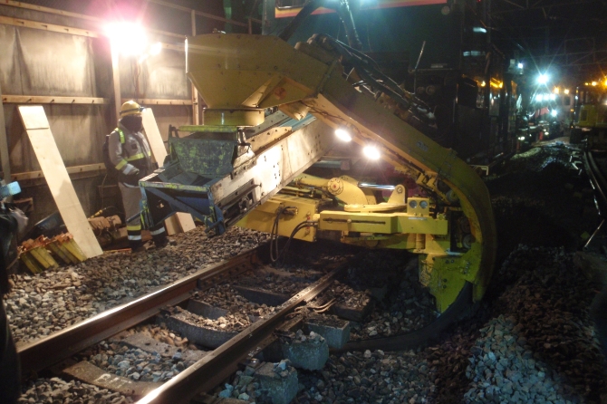 線路メンテナンス工事