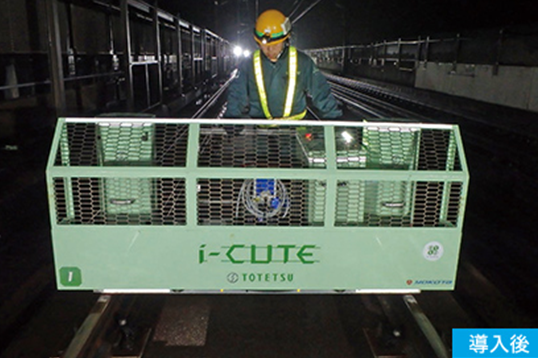 多頭式ボルト緊解機（i–CUTE）