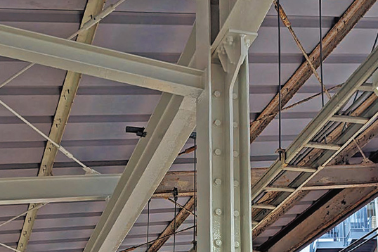 ホーム上家耐震補強無溶接化工法シリーズ