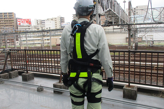 ハーネス付アシストスーツ