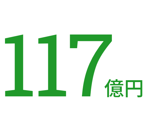 117億円
