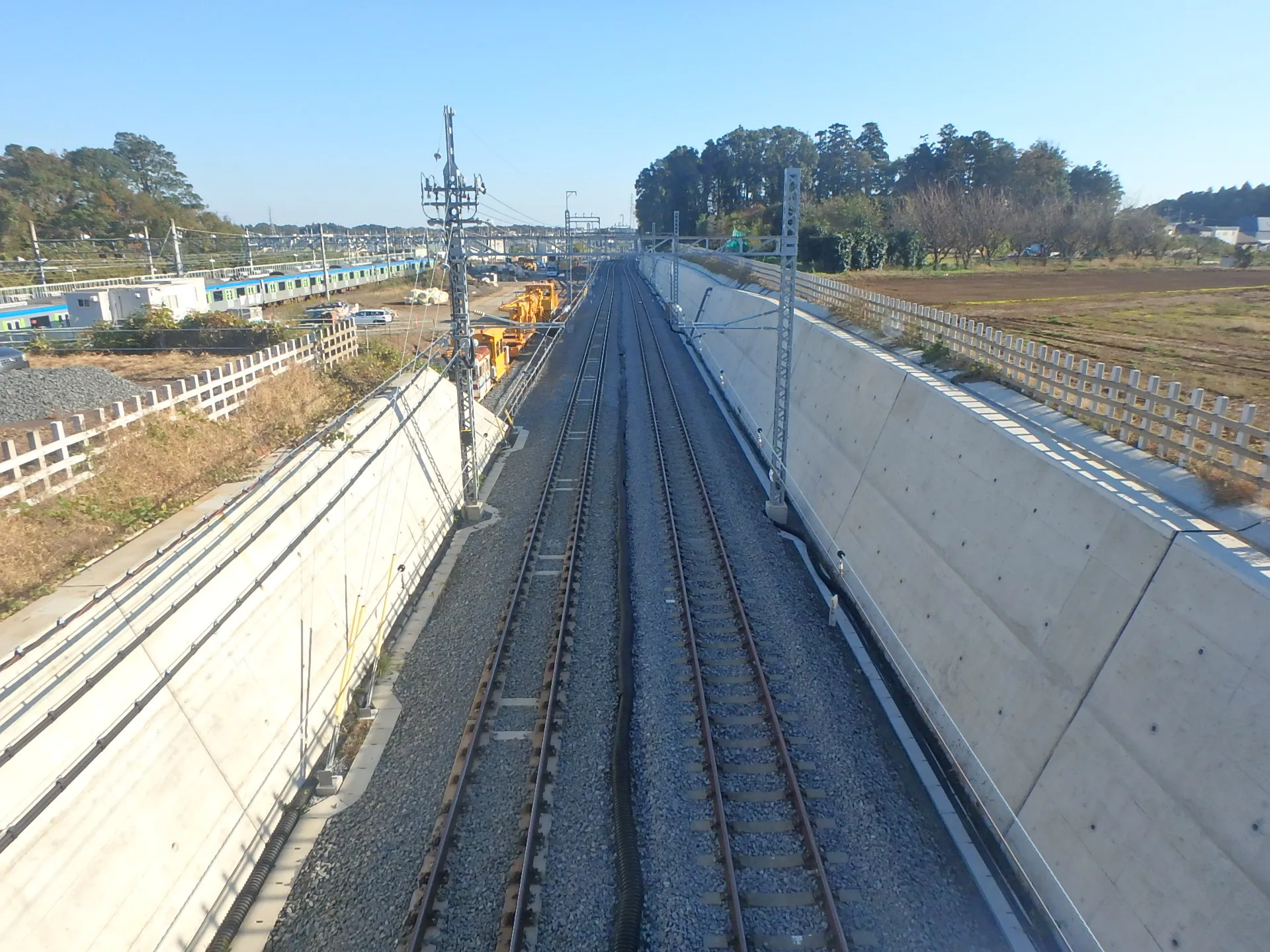 東武野田線 六実・逆井間複線化工事のサムネイル画像です