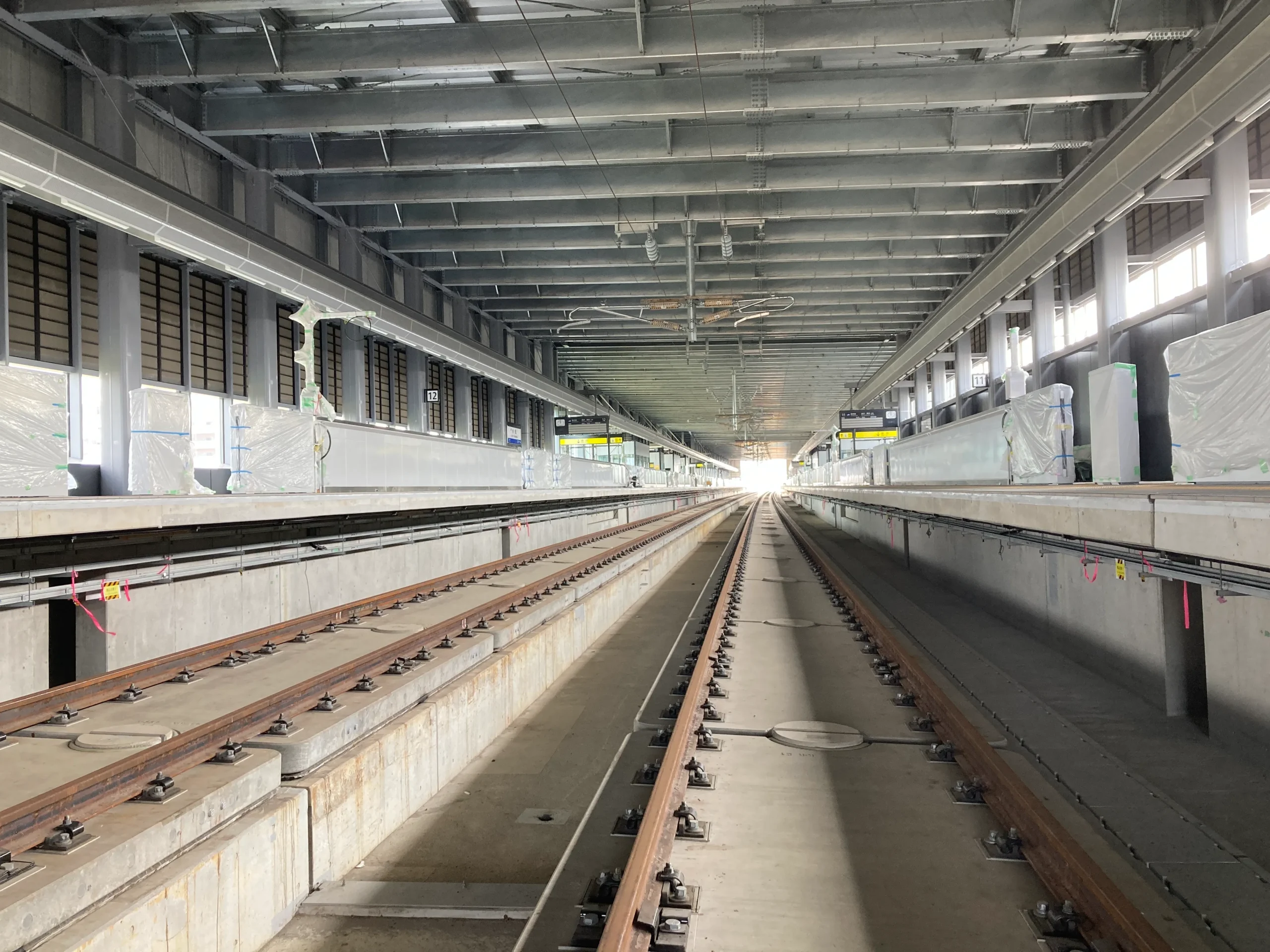 JR北陸新幹線 小松軌道敷設工事のサムネイル画像です