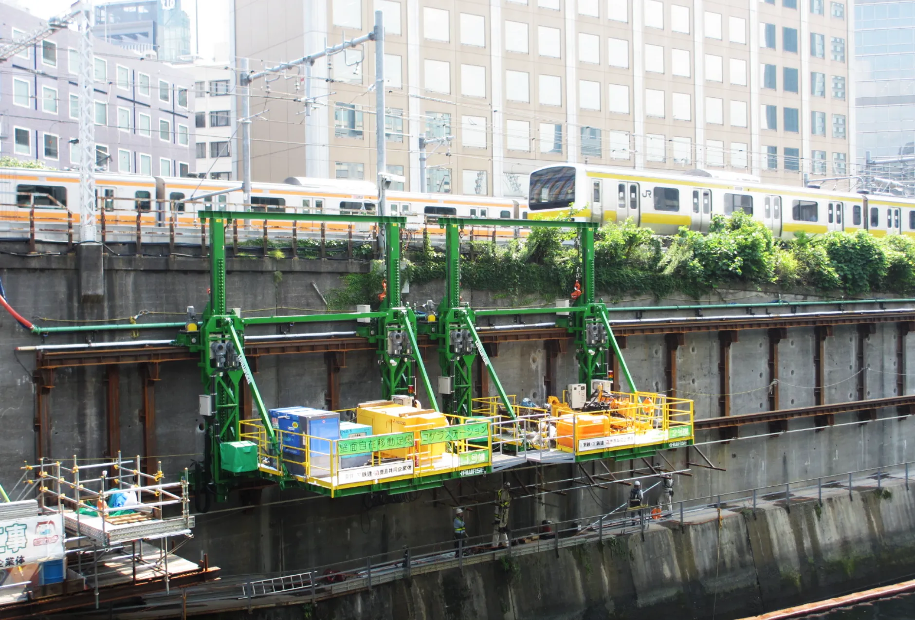 JR中央・総武線 御茶ノ水駅付近防災対策工事のサムネイル画像です